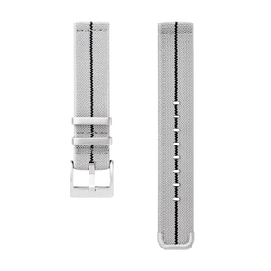 Stretch Nylon Watch Strap, 18mm, Gray