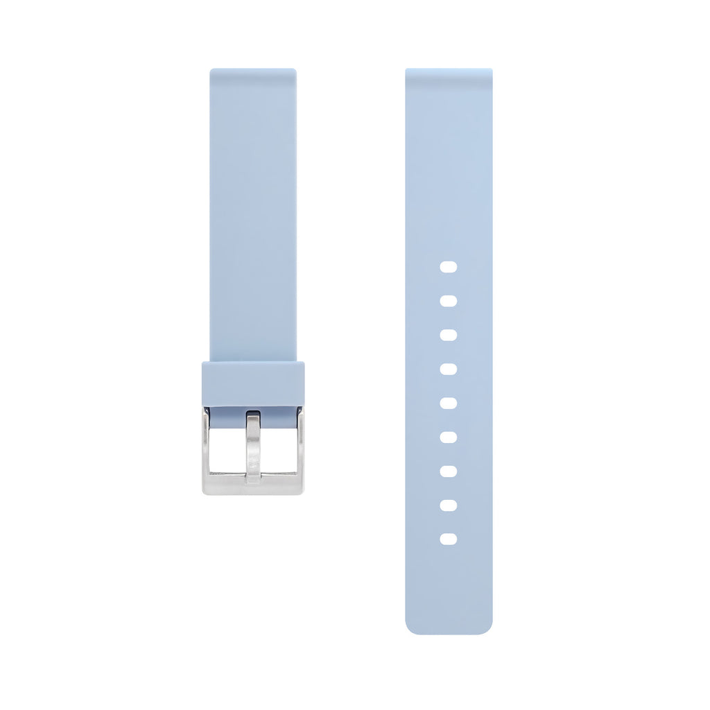 Rubber Watch Strap, Dusty Blue - BIJOUONE