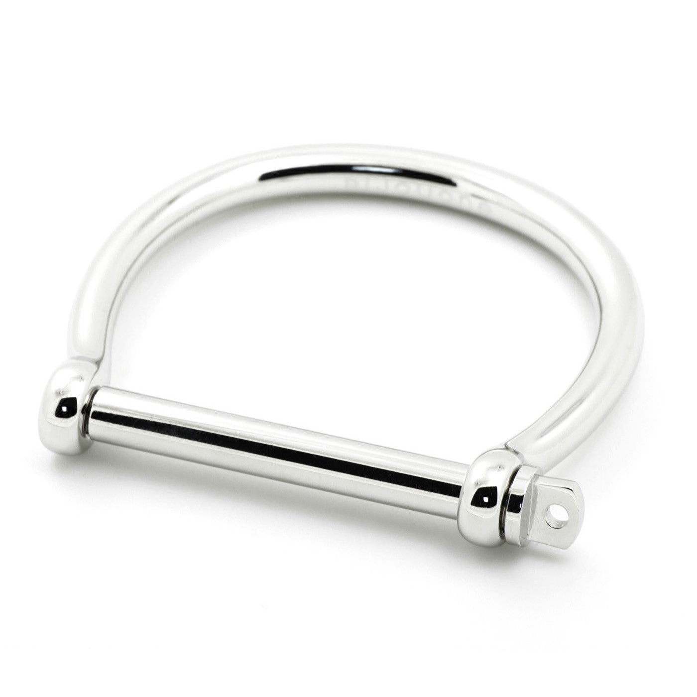 Classic Screw Cuff Bracelet, Silver - BIJOUONE