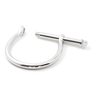 Classic Screw Cuff Bracelet, Silver - BIJOUONE