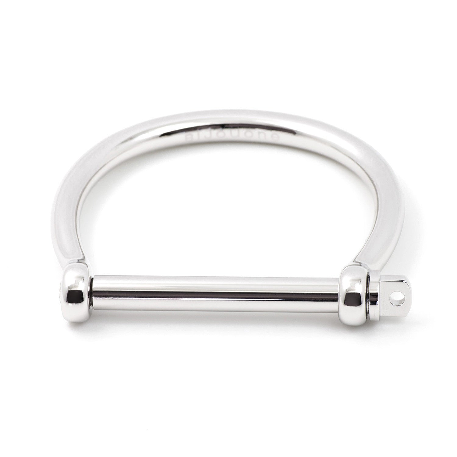 Classic Screw Cuff Bracelet, Silver - BIJOUONE