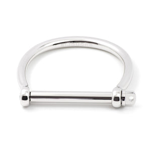 Classic Screw Cuff Bracelet, Silver - BIJOUONE