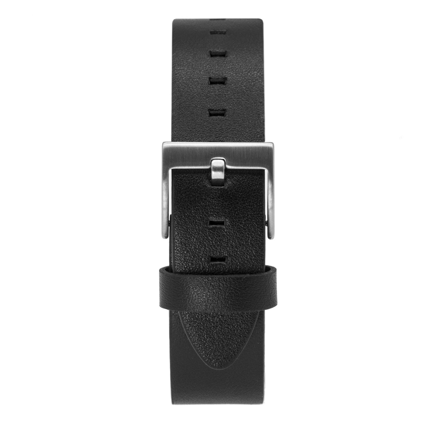 B202 Black Calf Leather Watch Strap - BIJOUONE