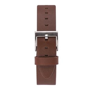 B202 Tan Calf Leather Watch Strap - BIJOUONE
