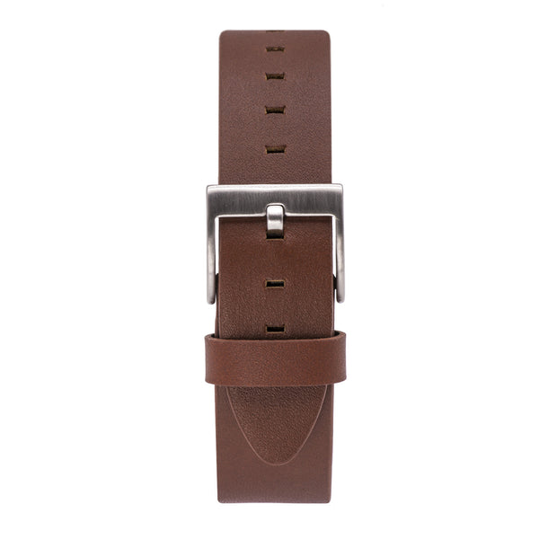 B202 Tan Calf Leather Watch Strap - BIJOUONE