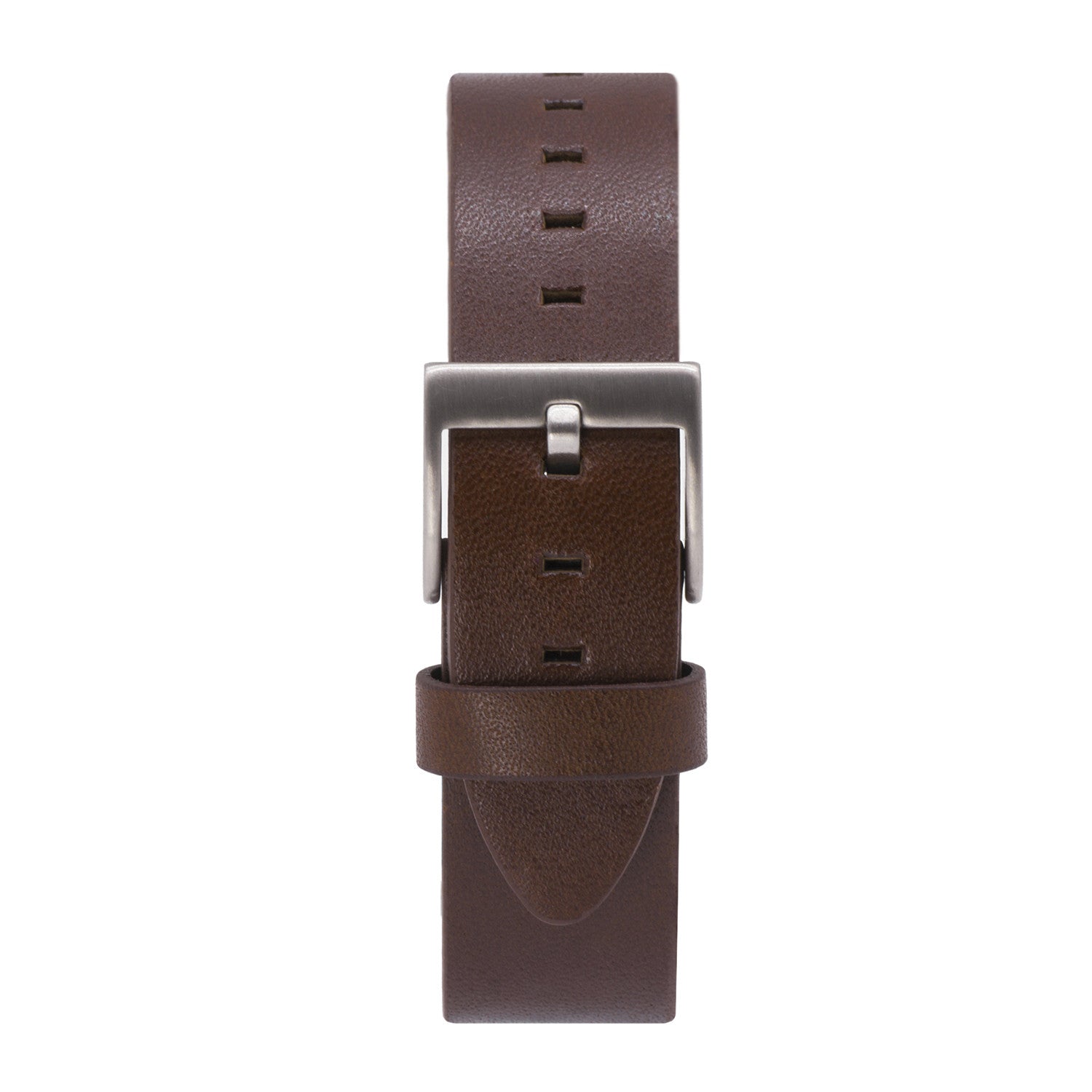 B202 Brown Calf Leather Watch Strap - BIJOUONE
