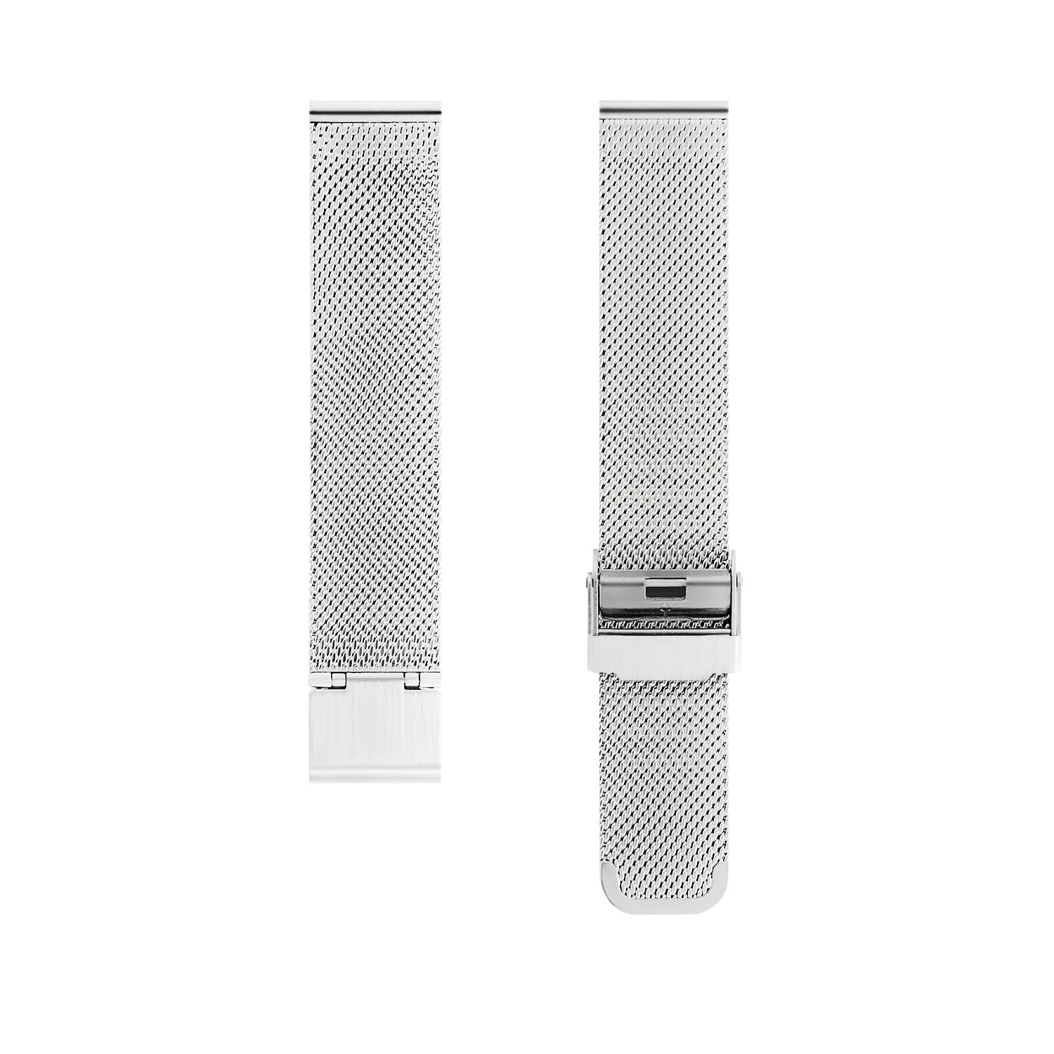 Stainless Steel Mesh Watch Strap, 18mm - BIJOUONE